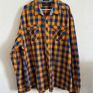 Akoo & Co Buffalo Check Button-Up Shirt